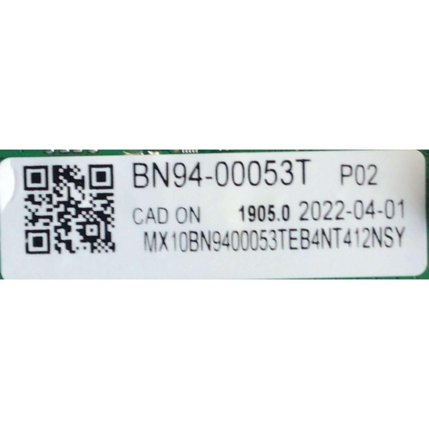 MAIN PARA SMART TV SAMSUNG 4K RESOLUCION (3840 X 2160) / NUMERO DE PARTE BN94-00053T / BN41-02852E-000 / BN97-17445G / BN9400053T / 00053T / NUMERO DE PANEL NC750DQG-ABGRA  / MODELO UN75TU7000FXZA BE11 - Imagen 2